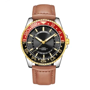 Sports Men’s Quartz Watch Custom Logo Factory Business Fashion Waterproof Wristwatch