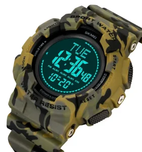 Sports Watches Men Wrist Waterproof Digital Retro Sports Watches Compass Relojes Deportivos Para Hombre