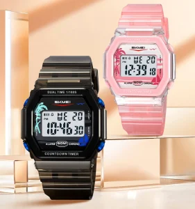 Sports Watches for Men Outdoor Waterproof LED Electronic Watch SKMEI 2390 Student Digital Multifunction Watch
