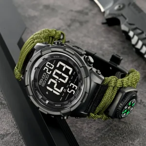 Sports Wrist Watch Men Fashion Waterproof Men Wristwatch Gold Digital Hour Time Date Alarm Watches