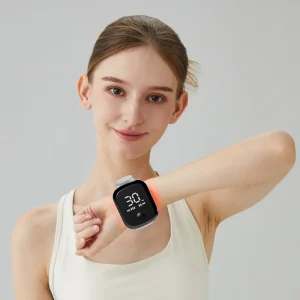 Sports-style Laser Therapy Watch Smart Sensing & Lightweight Wearable For Middle Age Health Care