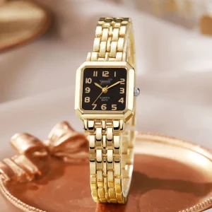 Square New Niche Women’s Simple Fashion Atmosphere All-match Quartz Watch