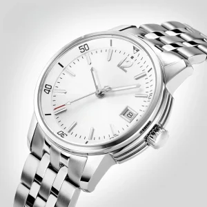 Stainless Steel Automatic Movement Men’s Business Sports Watch with Sapphire Crystal