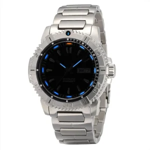 Stainless Steel Automatic Tritium Watch for Men