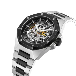 Stainless Steel Automatic Watches Mens Waterproof Watch Luxury Automatic Wrist Watch Mechanical