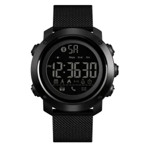 Stainless Steel Band Water Resistant Digital Watch Sport Smart Watch