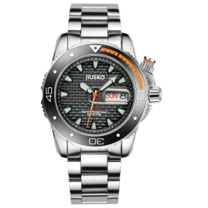 Stainless Steel Case Diving Watch Sapphire Glass 300m Waterproof Diver Watch Men