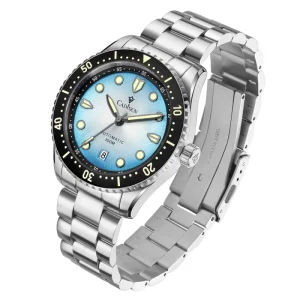 Stainless Steel Luxury Mechanical Watch with Luminous Pointer Dial 40mm Case Multiple Movement Options for Men’s Business Use