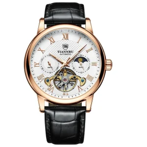 Stainless Steel Men Watch 40mm Case Diameter Automatic Mechanical Wristwatch Waterproof