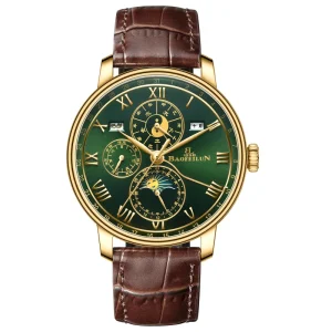 Stainless Steel Multi-Functional Luxury Men’s Fully Automatic Mechanical Watch