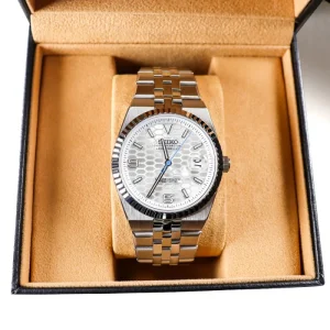 Stainless Steel Sapphire Crystal Luxury Mechanical Automatic Chronograph Waterproof Watch for Men