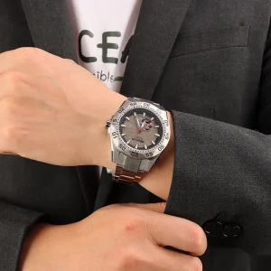 Stainless Steel Sapphire Crystal Sport Luxury Automatic Mechanical Watch for Men Miyota 8N24 Movement
