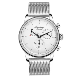 Stainless Steel Waterproof 5ATM Chronograph Automatic Movement Luxury Watch