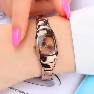 Stainless Steel Women’s Watches Luxury Crystal Women Fashion Bracelet Wristwatch Diamond Ladies Quartz Watch for Women