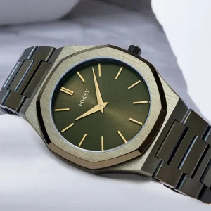 Stainless Steel Wrist Watch Japan Movement Unisex Quartz Watch