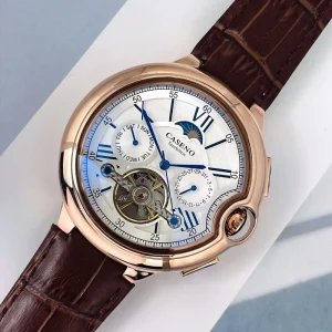 Star Roman Grand Men Fully Automatic Watch Tourbillon Belt Mechanical Watch