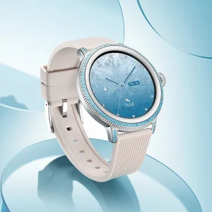 Starry Sky Smart Watch Gold Case Outdoor Sports Heart Rate Blood Oxygen Sleep Monitor Watch