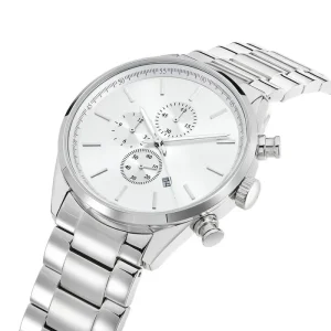 Steel Watches Men Luxury Chronograph Quartz Watch Customized Logo OEM