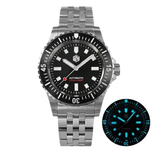 Stock Free Ship High Quality 20atm Bgw9 Japan 8215 Mechanical Automatic Stainless Steel Diver Dive Watch