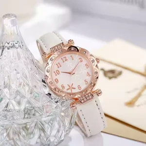 Student Korean Version Popular Simple Fashion Trend Waterproof Casual Quartz Women’s Watch