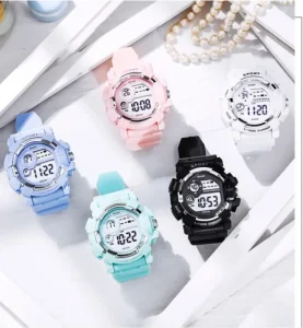 Student Personalized Sports LED Watch Waterproof Chronograph Digital Watch