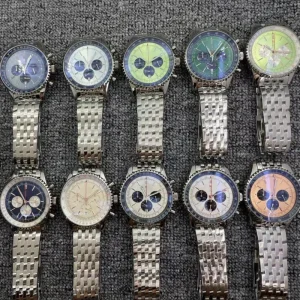 Style Luxury Aviation Chronograph Watch Automatic Mechanical Watch Power Reserve Full Collection