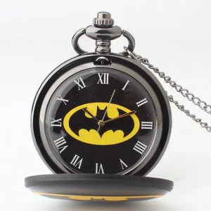 Stylish New Design Pocket Necklace Watch Chain Roman Digital Plexiglass Mirror Retro Pocket Watch