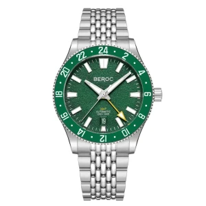 Swiss Grade Custom Watch Manufacturer 316L Stainless Steel Sapphire Bezel Low MOQ OEM ODM Watches with BGW9 Super LumiNova