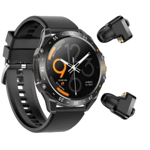 T95 Smart Watch with Earbuds 2 in 1 Music Play Long Battery Life 400mah Smartwatch Earbuds Smart Bracelets With Earbuds