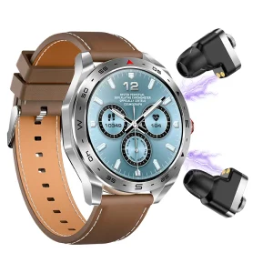 T95 Smartwatch Headphones 2 in 1 Health Monitoring TWS Earbuds Waterproof BT Calling Smartwatch for Men