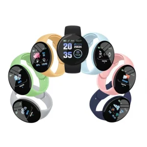 Taipuxi Smartwatch Fashion Smart Watches Women Smart Watch D18 for Men Boys