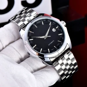 Timing Calendar Sports Large Dial Business Waterproof Automatic Mechanical Movement Men’s Stainless Steel Watch
