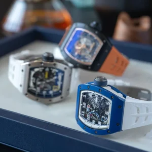 Titanium Ceramic Carbon Fiber 030 Ultra-light Hollow Sapphire Glass Mirror Mechanical Watch
