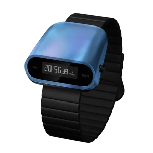 Titanium Style LED Display Digital Watch Waterproof Chronograph Luminous Multifunctional Antique Sport Watches