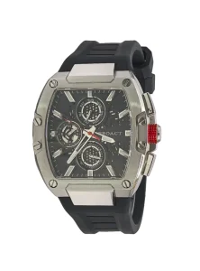 Tonneau Shaped Chronograph Watch Japanese Movement 316L Stainless Steel Custom Logo