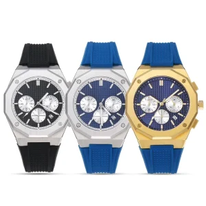 Top Brand Quartz Watch Fashion Business Calendar Minimalist Wristwatch Luxury Leather Stainless Steel Watches