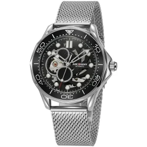 Top Luxury Brand Leisure Men’s Watch Automatic Hollow-out Mechanical Watch Super Luminous 30 Meters Waterproof