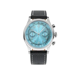 Top Luxury Quartz Chronograph Watch for Men New 38mm Sapphire Mirror Wristwatch 5ATM Diver Feature 30mm Pointer Dial Display