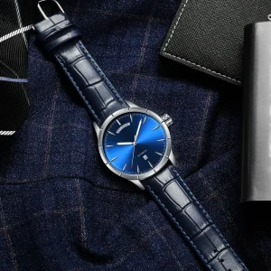 Top Quality Automatic Mechanical Watch Men Custom Factory Supplier Stainless Steel Waterproof Official Style Men’s Wristwatch