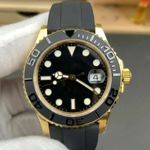 Top Quality Diving Mechanical Watch Ceramic Bezel Luminous Hands Rubber Strap Automatic Movement for Sports Business Wear