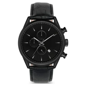 Top Quality Factory Original Steel Quartz Luxury Waterproof Watches Black Men Business Watch Chronograph Customized