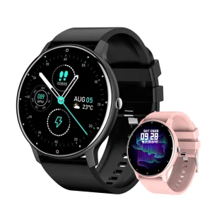Touch Screen Sports Smartwatch IP67 Waterproof Activity Fitness Tracker Smart Watch for Men Women Android iPhone