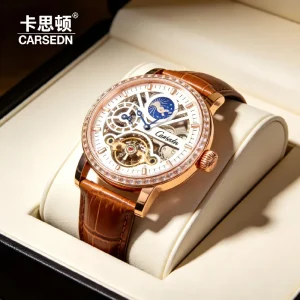 Tourbillon Mechanical Watches Suitable for Both Business and Casual Men’s Watches