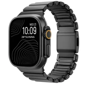 Trend New Fashion Style Business Style MetalWatch IWatch Strap Magnetic Adhesive Adjustable Suitable for 42mm 49mm