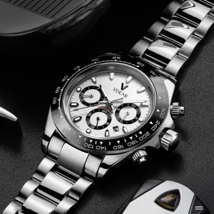 Trend Style Japanese Quartz Movement Men’s Chronograph Watch