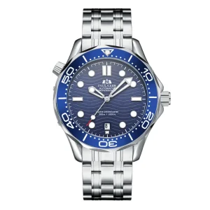 Trendy Make Your Own Logo Stainless Steel Automatic Movement Watch for Man