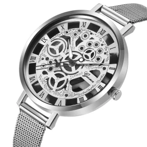 Trendy Skeleton Watch Popular Quartz Watch for Men Creative Watch