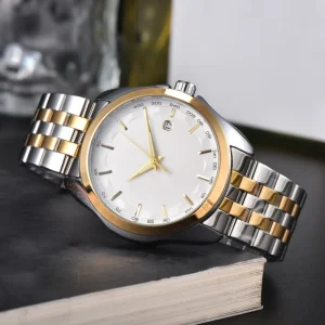 Trendy Watch Business Watch Fashion Sports Dual Calendar Waterproof Automatic Mechanical Men’s Women’s Watch