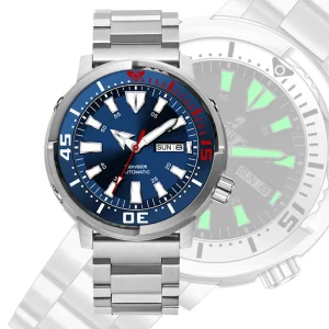 Tuna Design NH 36 Automatic Diver Watch Customized 25 Pcs Per Colors Custom Your logo on the Dial Mechanical Watch