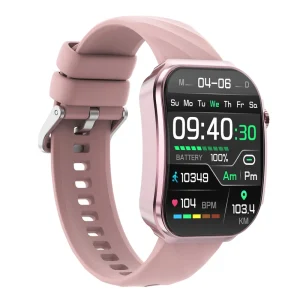 U15 Smart Watch 2.2″ Curved Screen IP68 Waterproof Flashlight Health Tracking BT Calling Music Alloy